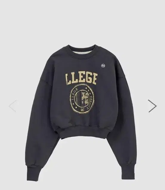 렉토 LLEGE LOGO SWEATSHIRT (BLUISH CHARCOA